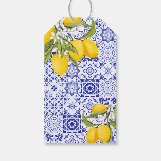 Italiaans belangrijkste squeeze Vrijgezellenfeest Cadeaulabel (Achterkant)