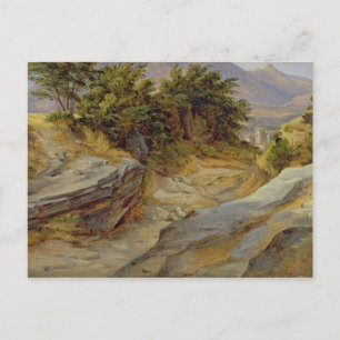 Italiaans berglandschap, c.1824 briefkaart