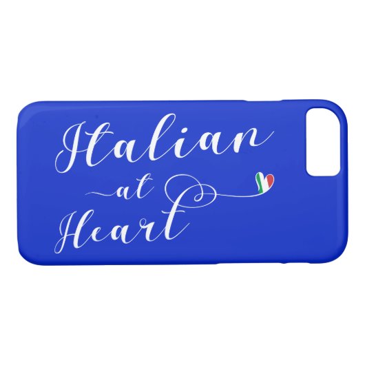 Italiaans bij het hart, Italië Case-Mate iPhone Case (Achterkant (Horizontaal))