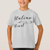 Italiaans bij het hart, Italië T-shirt (Voorkant)