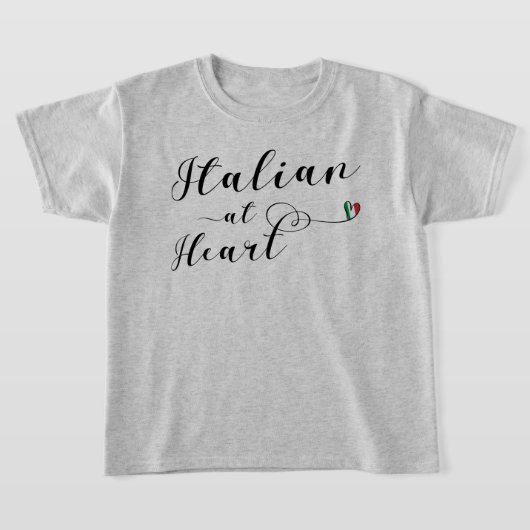 Italiaans bij het hart, Italië T-shirt (Laagn)