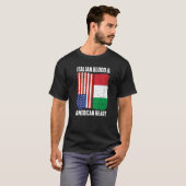 Italiaans Bloed & Amerikaans Hart Italiaans Roots  T-shirt (Voorkant volledig)