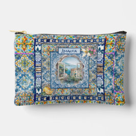 Italiaans Bloemblauw tegels Citrus Monogram D Etui