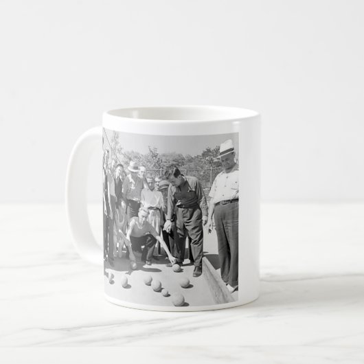 Italiaans Bocci Enthousiast Mok (Voorkant links)