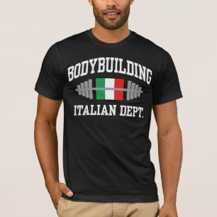 Italiaans Bodybuilding T-shirt