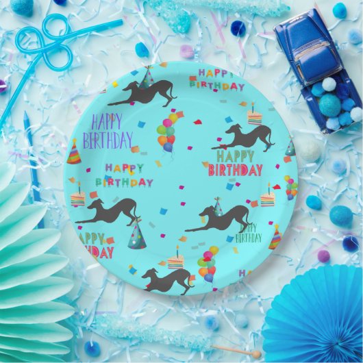 Italiaans Bord van de Griekse krant Greyhound Birt (Feest)