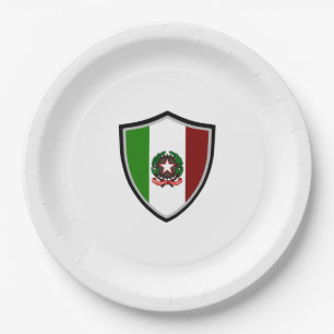 Italiaans bord voor de markering van het schild