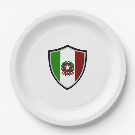 Italiaans bord voor de markering van het schild (Voorkant)