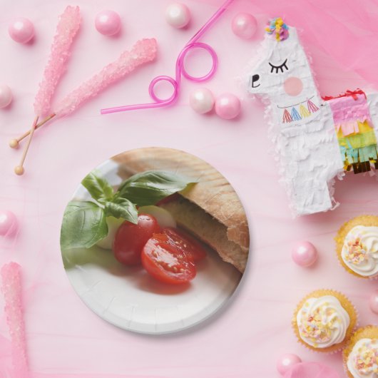 Italiaans bord voor voedingspapier (Feest)