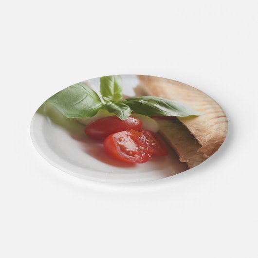 Italiaans bord voor voedingspapier (Gekanteld)