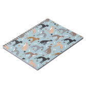 Italiaans Bot van de Grens van de Dog en het Notit Notitieboek (Linkerzijde)