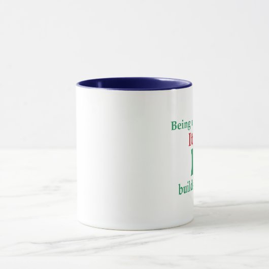 Italiaans bouwstijlteken mok (Midden)