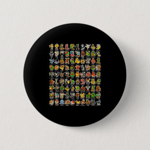 Italiaans-brainrot Gen Z Funny Meme 90 Brainrot Ch Ronde Button 5,7 Cm