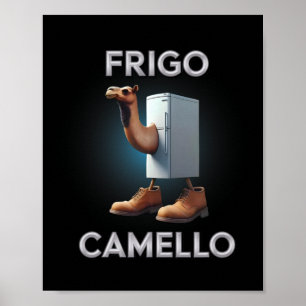 Italiaans Brainrot Pasta-aangedreven Humor Design Poster