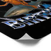 Italiaans Brainrot Verjaardag Kinder T-shirt.png Poster (Hoek)