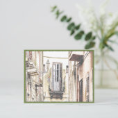 Italiaans Briefkaart Balcony (Staand voorkant)