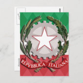 Italiaans Briefkaart van wapenbezit (Voorkant / Achterkant)