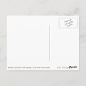 Italiaans briefkaart voor de voedseltekst (Achterkant)