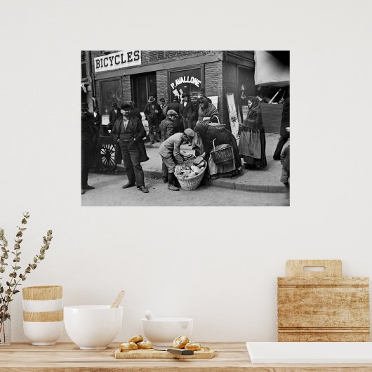 Italiaans brood: 1900 poster (Keuken)