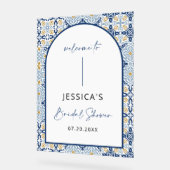 Italiaans bruidsshower welkomstbord acryl acryl bord (Hoek)