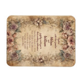 Italiaans bruiloft Magneet (Horizontaal)