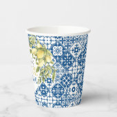 Italiaans Bruisend Bruiloftsfeest 'La Dolce Vita' Papieren Bekers (Links)