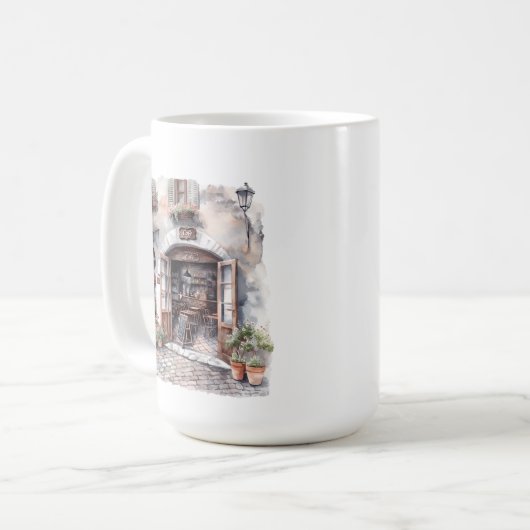 Italiaans Café Mok (Voorkant links)