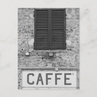 Italiaans Caffè Briefkaart