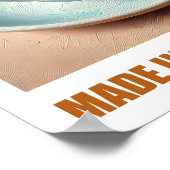 "Italiaans Caffè Latte Print, Espresso Drink Wall Poster (Hoek)