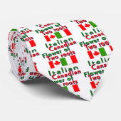Italiaans-Canadees Stropdas (Opgerold)