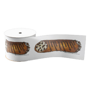 Italiaans Cannoli Chocolate Cannolis Pastry Ribbon Grosgrain Lint