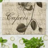 Italiaans Capers Bloemenkeukenhanddoeken Theedoek