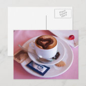 Italiaans-Cappucino met liefde Briefkaart (Voorkant / Achterkant)