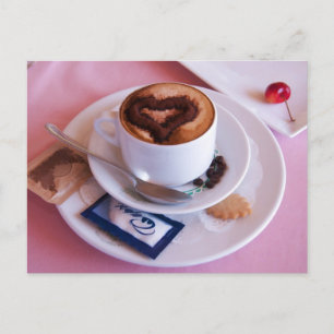 Italiaans-Cappucino met liefde Briefkaart