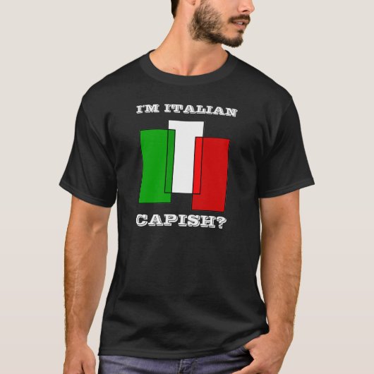 Italiaans Caps Shirt (Voorkant)