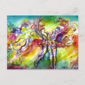 ITALIAANS CARNIVAL / Dance,Music,Theater Briefkaart (Voorkant)