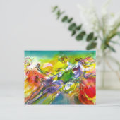 ITALIAANS CARNIVAL / Dance,Music,Theater Briefkaart (Staand voorkant)