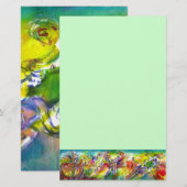 ITALIAANS CARNIVAL / Dance,Music,Theater Briefpapier (Voorkant / Achterkant)