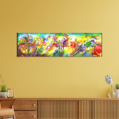 ITALIAANS CARNIVAL / Dance,Music,Theater Canvas Afdruk (Insitu (Woonkamer))