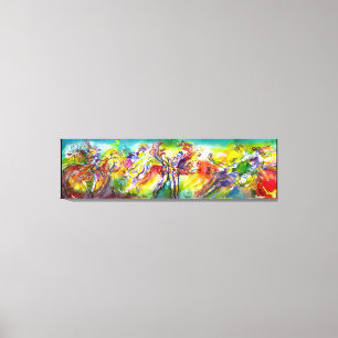 ITALIAANS CARNIVAL / Dance,Music,Theater Canvas Afdruk