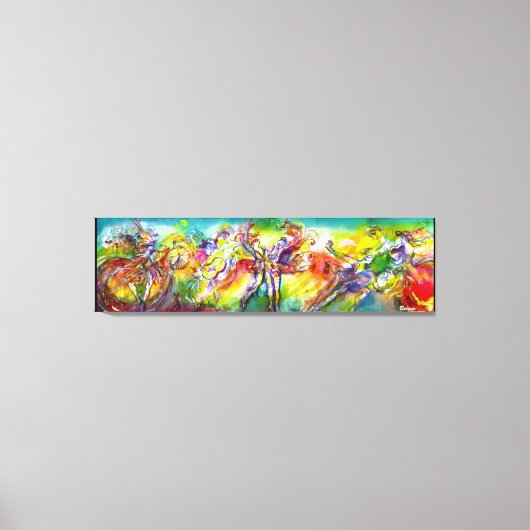 ITALIAANS CARNIVAL / Dance,Music,Theater Canvas Afdruk (Voorkant)