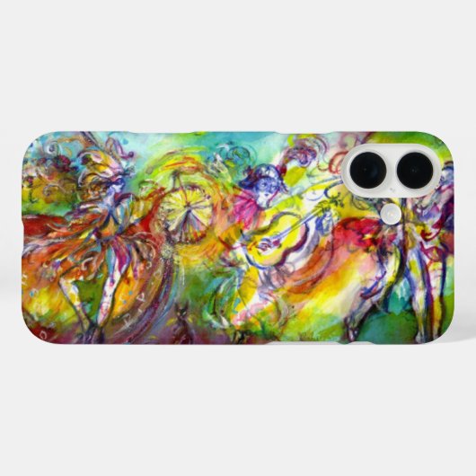 ITALIAANS CARNIVAL / Dance,Music,Theater Case-Mate iPhone Case (Achterkant (horizontaal))