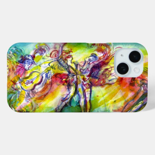 ITALIAANS CARNIVAL / Dance,Music,Theater Case-Mate iPhone Case (Achterkant (horizontaal))