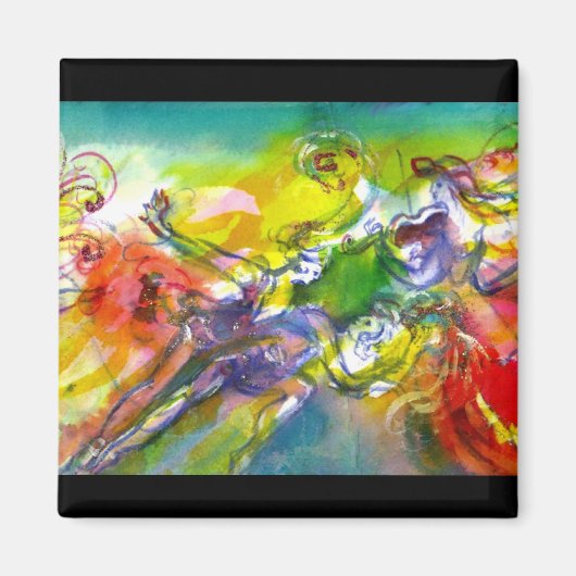 ITALIAANS CARNIVAL / Dance,Music,Theater Magneet (Voorkant)