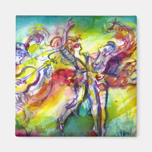 ITALIAANS CARNIVAL / Dance,Music,Theater Magneet (Voorkant)