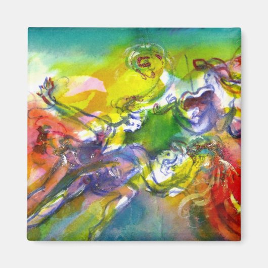 ITALIAANS CARNIVAL / Dance,Music,Theater Magneet (Voorkant)