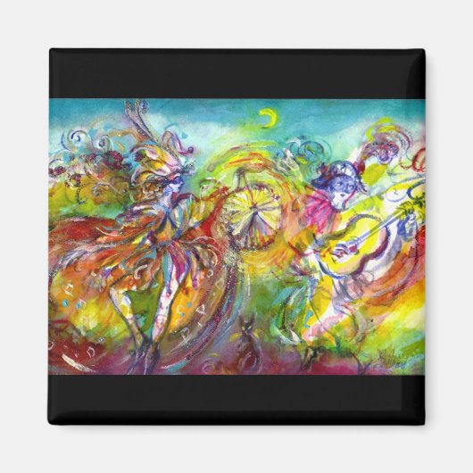 ITALIAANS CARNIVAL / Dance,Music,Theater Magneet (Voorkant)