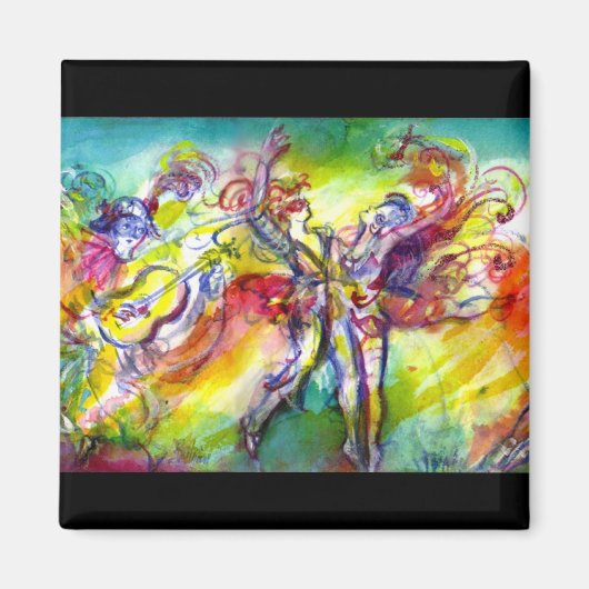 ITALIAANS CARNIVAL / Dance,Music,Theater Magneet (Voorkant)