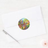 ITALIAANS CARNIVAL / Dance,Music,Theater Ronde Sticker (Envelop)