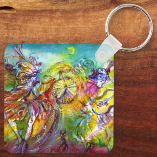 ITALIAANS CARNIVAL / Dance,Music,Theater Sleutelhanger (Achterkant)